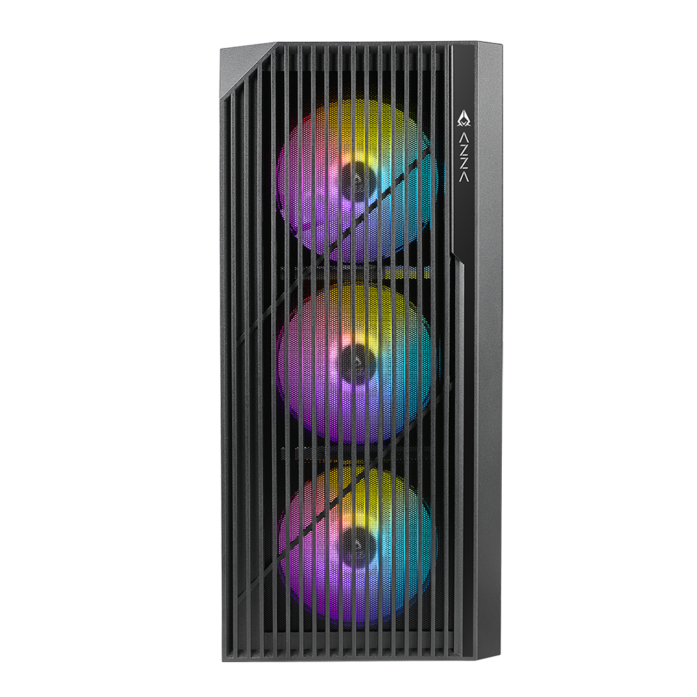 AZZA CASE SOURCE 203A02 ATX MID TOWER ATX  MICRO ATX ITX VIDRIO TEMPLADO  1x USB - AZZA