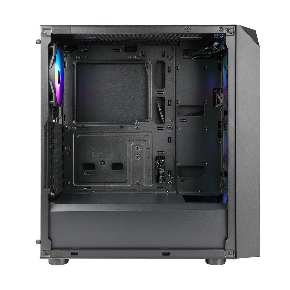 AZZA CASE SOURCE 203A02 ATX MID TOWER ATX  MICRO ATX ITX VIDRIO TEMPLADO  1x USB - AZZA