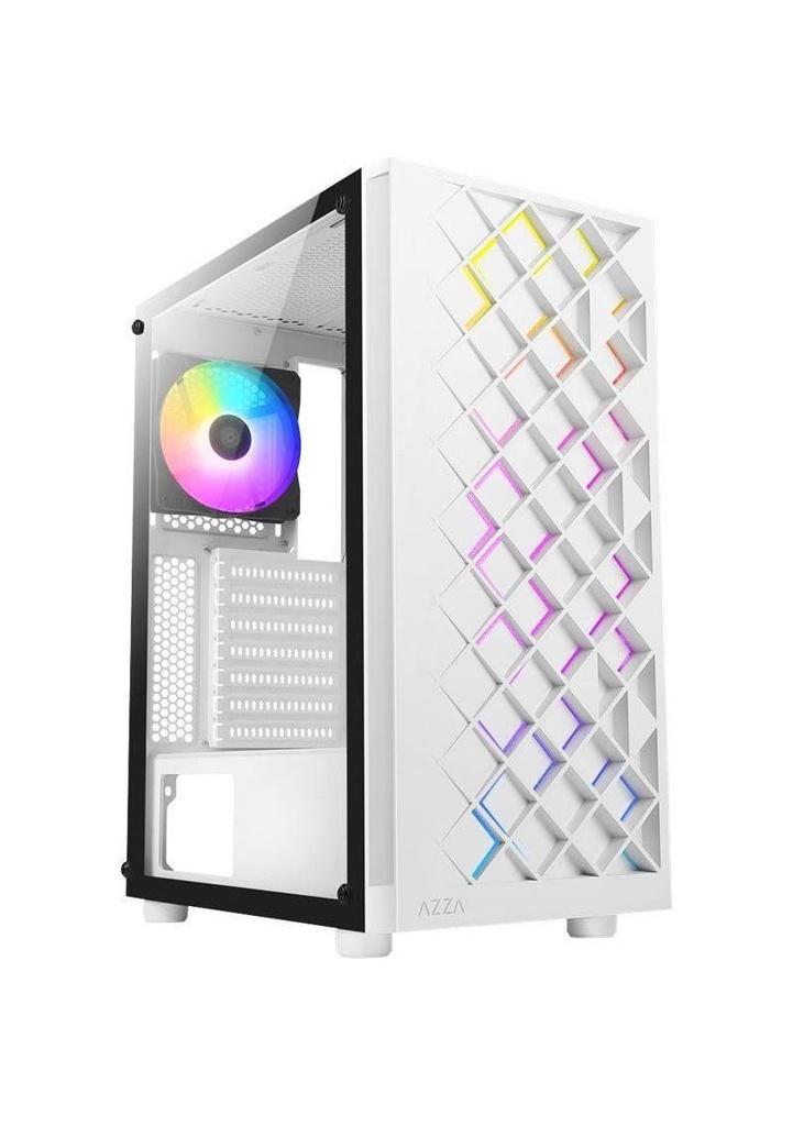 AZZA CASE SPECTRA 280 ATX BLANCO ATX MICRO-ATX ITX (CSAZ-280W) - PCPartPicker