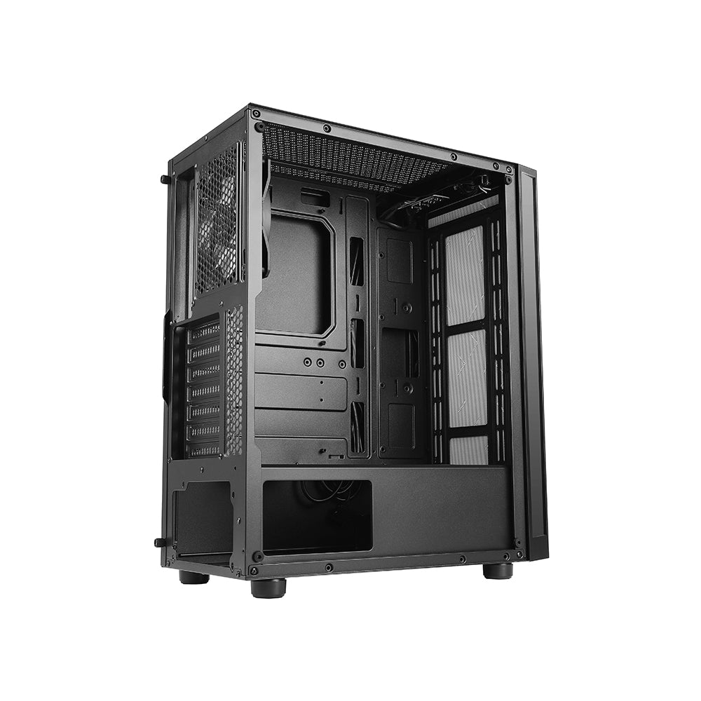 AZZA CASE SPECTRA 280B ATX MID TOWER ATX  MICRO ATX ITX VIDRIO TEMPLADO  1x USB  - AZZA