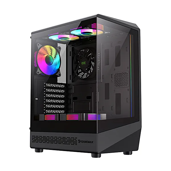 AZZA CASE VC05-1003  ATX / MICRO 1 BAYS 5.25" / 2BAYS 3.5"/ 3 BAYS 2.5" CON FUEN - Pc Actual