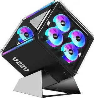 AZZA CASE VC20-1709 MID ATX, Micro ATX, ITX 2x USB 2.0 1xMIC 1x HD AUDIO CON FUE - Newegg