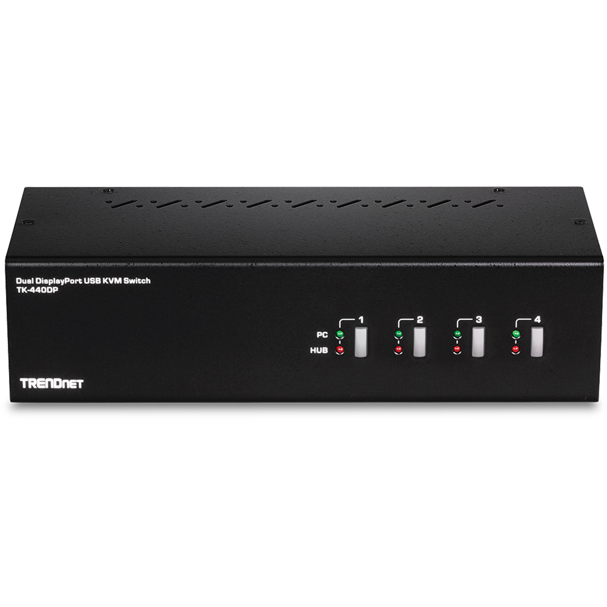 DIAMONDTIGER CONMUTADOR KVM 4 - PANTALLA DE INTERRUPTOR KVM,DISPOSITIVO USB 2.0  - TRENDnet