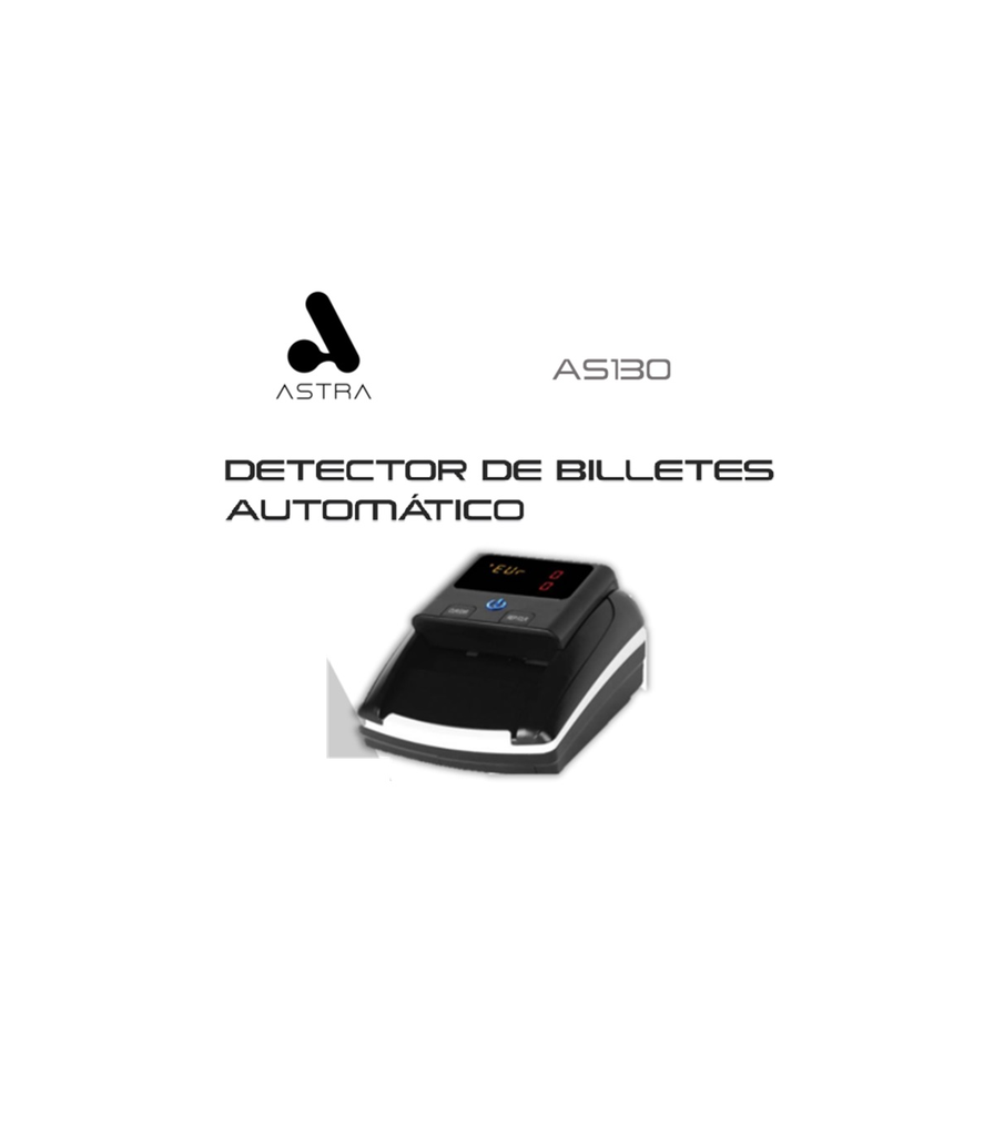ASTRA DETECTOR DE BILLETES AUTOMATICO MG/IR - Electronica.com.ve