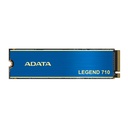 ADATA DISCO DURO DE ESTADO SOLIDO LEGEND 710 256GB PCle GEN 3 x4 M.2  2100/1000 - Zegucom