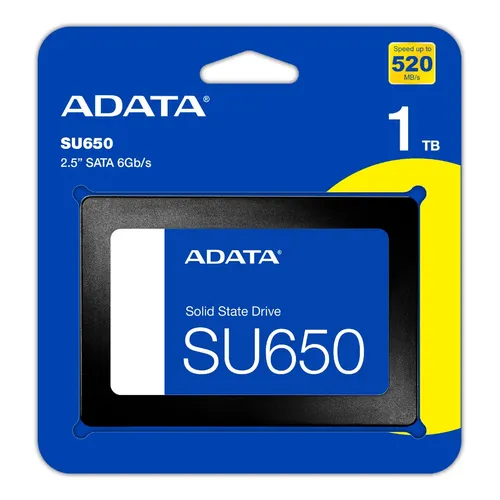 ADATA DISCO DURO ESTADO SOLIDO SU650 2.5" 1TB  NAND SATA 3.0 - Mercado Libre
