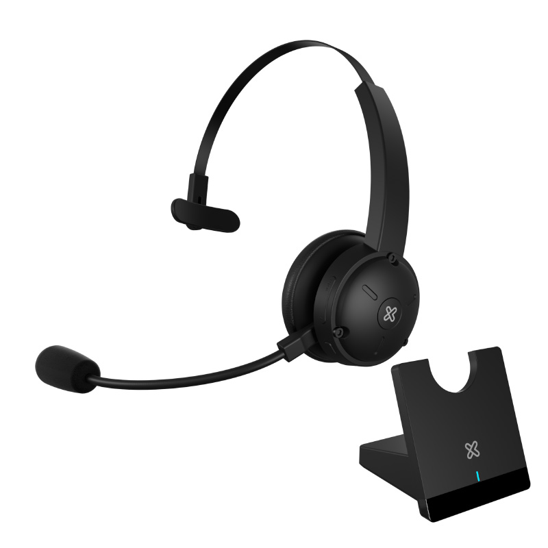 KLIPXTREME AUDIFONOS CRYSTALCOM PRO INALAMBRICOS  BLUETOOTH v5.0 CON BASE MAGNETICA  RECARGABLE (KCH-905) - Klip Xtreme