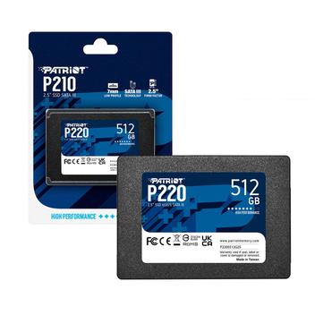 PATRIOT DISCO DURO DE ESTADO SOLIDO 2.5" 512GB 3D NAND SATA - nyitottkor.hu