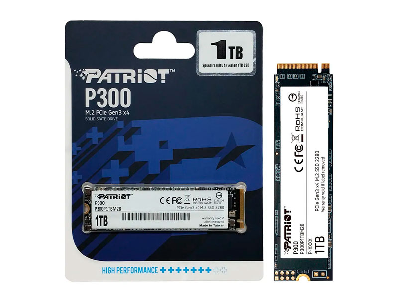 PATRIOT DISCO DURO DE ESTADO SOLIDO M.2 1TB PCIe Gen 3 x 4 NVMe - Micro Computer Panama