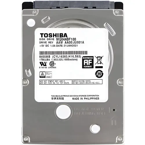 TOSHIBA DISCO DURO NOTEBOOK  2.5¨ 1TB SATA 3 6GB 5400ROPM 128MB OPEN BOX - Mercado Livre