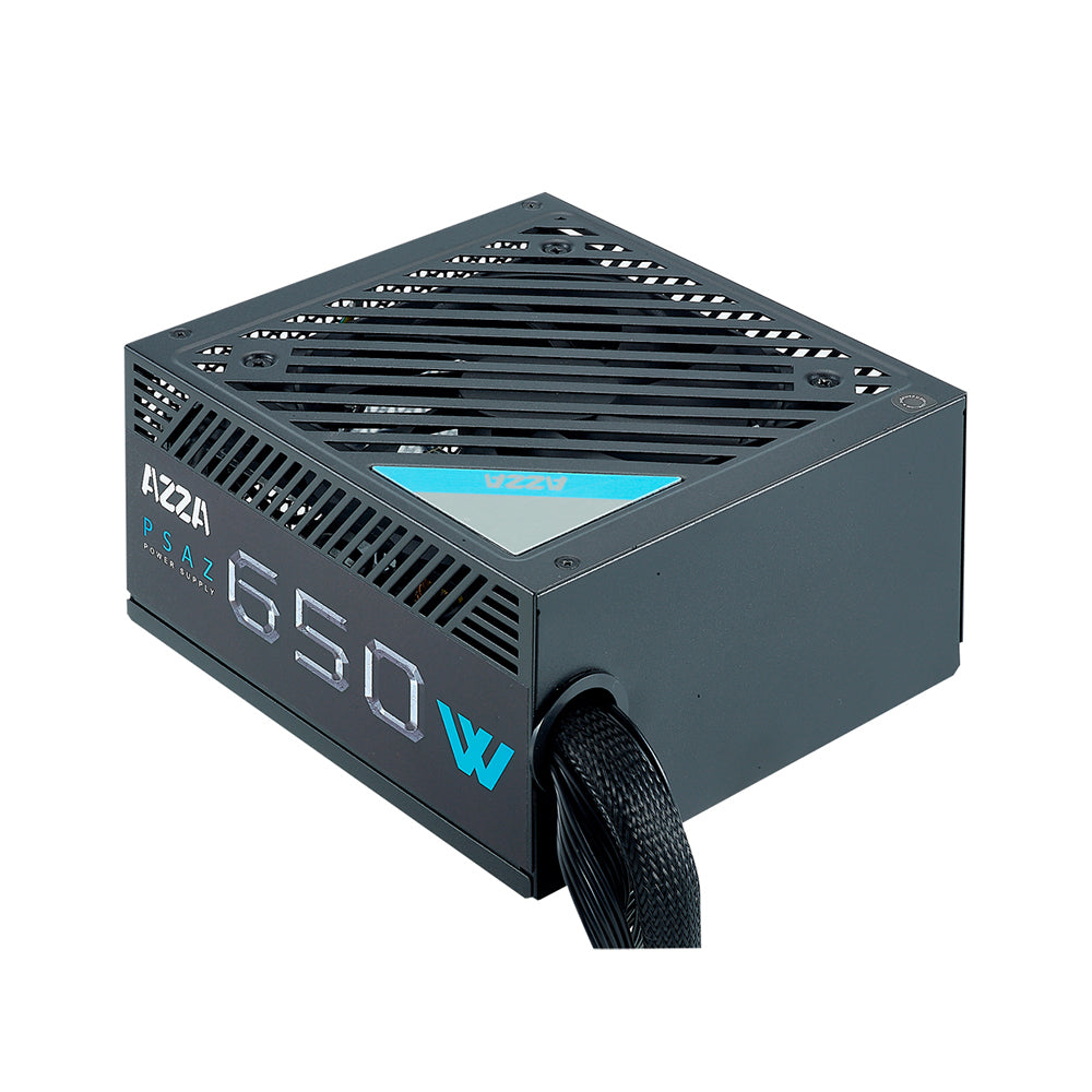AZZA FUENTE DE PODER 650W 80PLUS BRONZE CERTIFICADA/ INTEL ATX12V CON FAN ARGB D - AZZA