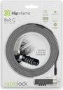 KLIPXTREME GUAYA DE SEGURIDAD CON COMBINACION PARA LAPTOP BARRA KASTANDARD Y BAR - Pana Compu