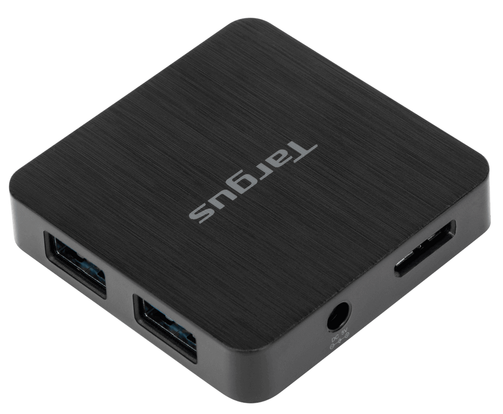 TARGUS HUB  3.0 4-PUERTOS USB CON ADAPTADOR DE CORRIENTE DE 4A - Gateway Printing & Office Supply