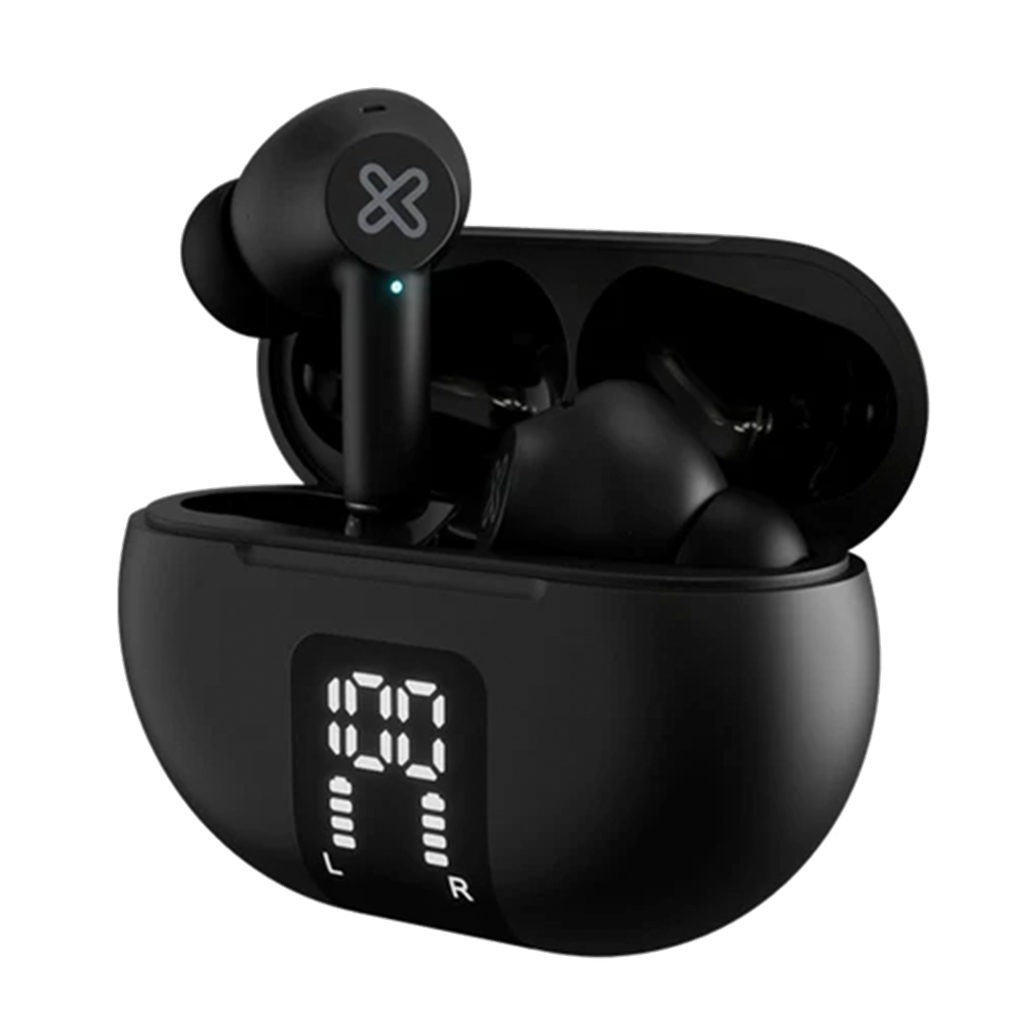 KLIPXTREME AUDIFONOS INALAMBRICOS EDGE BUDS INTRAURAL ANC TWS IPX4  BLACK (KTE-755BK) - Circuit Zone