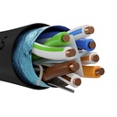 NEXXT BOBINA DE CABLE  F/UTP CAT.6 4 PARES 23 AWG CMX 305M PARA EXTERIORES NEGRO - Nexxtsolutions