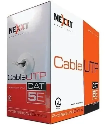NEXXT BOBINA DE CABLE UTP CAT.5E 4 PARES 24AWG U/UTP CM 100M/328FT GRIS (AB355NX - Mercado Libre - Mercado Libre Venezuela