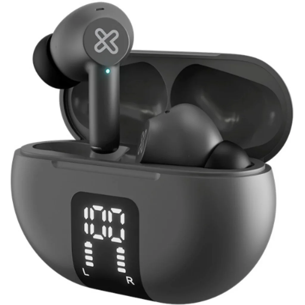 KLIPXTREME AUDIFONOS INALAMBRICOS EDGE BUDS INTRAURAL ANC TWS IPX4  GRAY (KTE-755GR) - Tecnomas.cl
