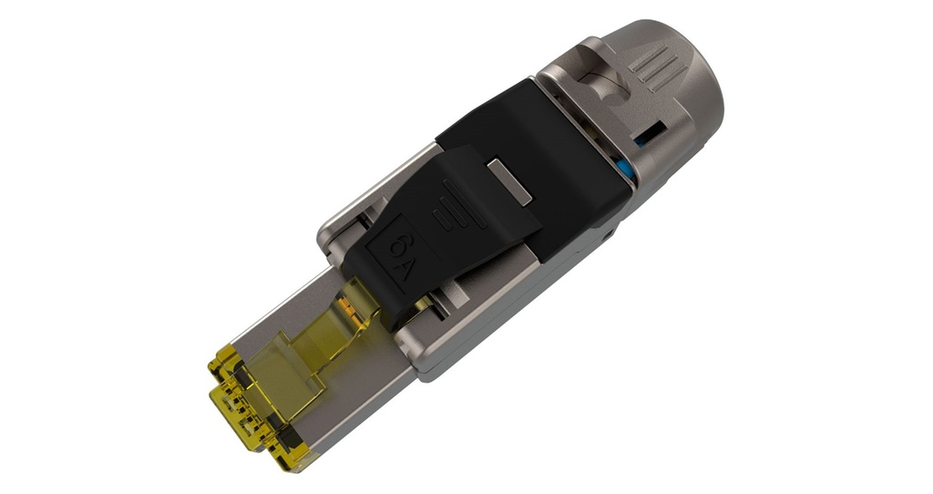 NEXXT CONECTOR MODULAR BLINDADO CAT.6A  RJ45 10000MBPS (NXM-STS00) - Telalca Store