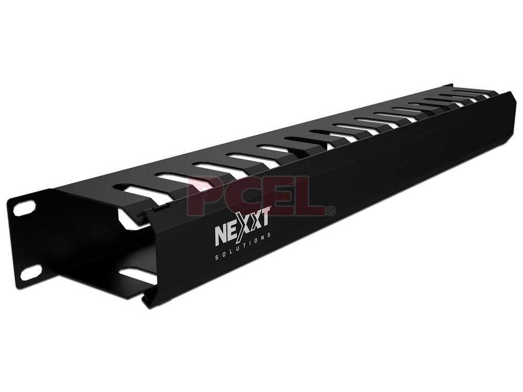 NEXXT ORGANIZADOR DE CABLE HORIZONAL 19" 1U (NPM-DH1UB) - PCEL