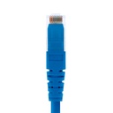 NEXXT PATCH CORD  UTP CAT.6 MULTIFILAR 24AWG 1FT CM AZUL (PCGPCC6CM01BL) - PALSER