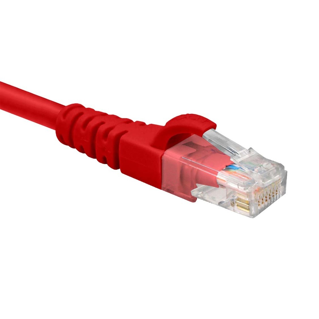 NEXXT PATCH CORD  UTP CAT.6 MULTIFILAR 24AWG LSZH 1M ROJO - Circuit Zone