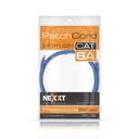 NEXXT PATCH CORD S/FTP CAT.6A  MULTIFILAR 26AWG 7FT LSZH  AZUL (NAB-PCS6A7FBL) - Nexxtsolutions