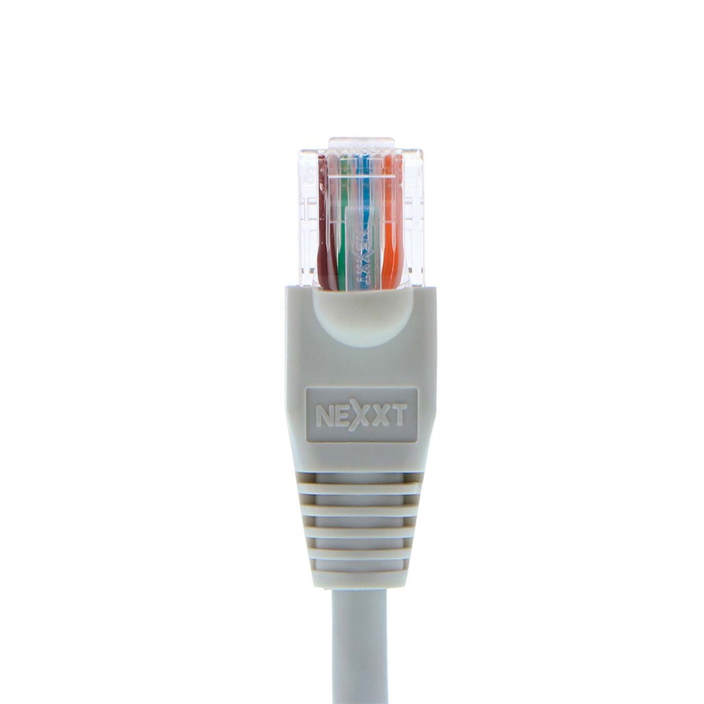 NEXXT PATCH CORD UTP CAT.5E MULTIFILAR 24AWG 14FT CM GRIS - GS-COM