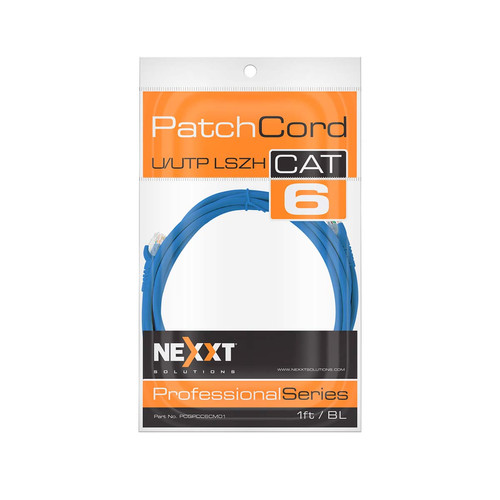 NEXXT PATCH CORD UTP CAT.6   MULTIFILAR 24AWG LSZH 2M/7F GRIS  (PCGPCC6LZ07GR) - www.cheungscenter.com