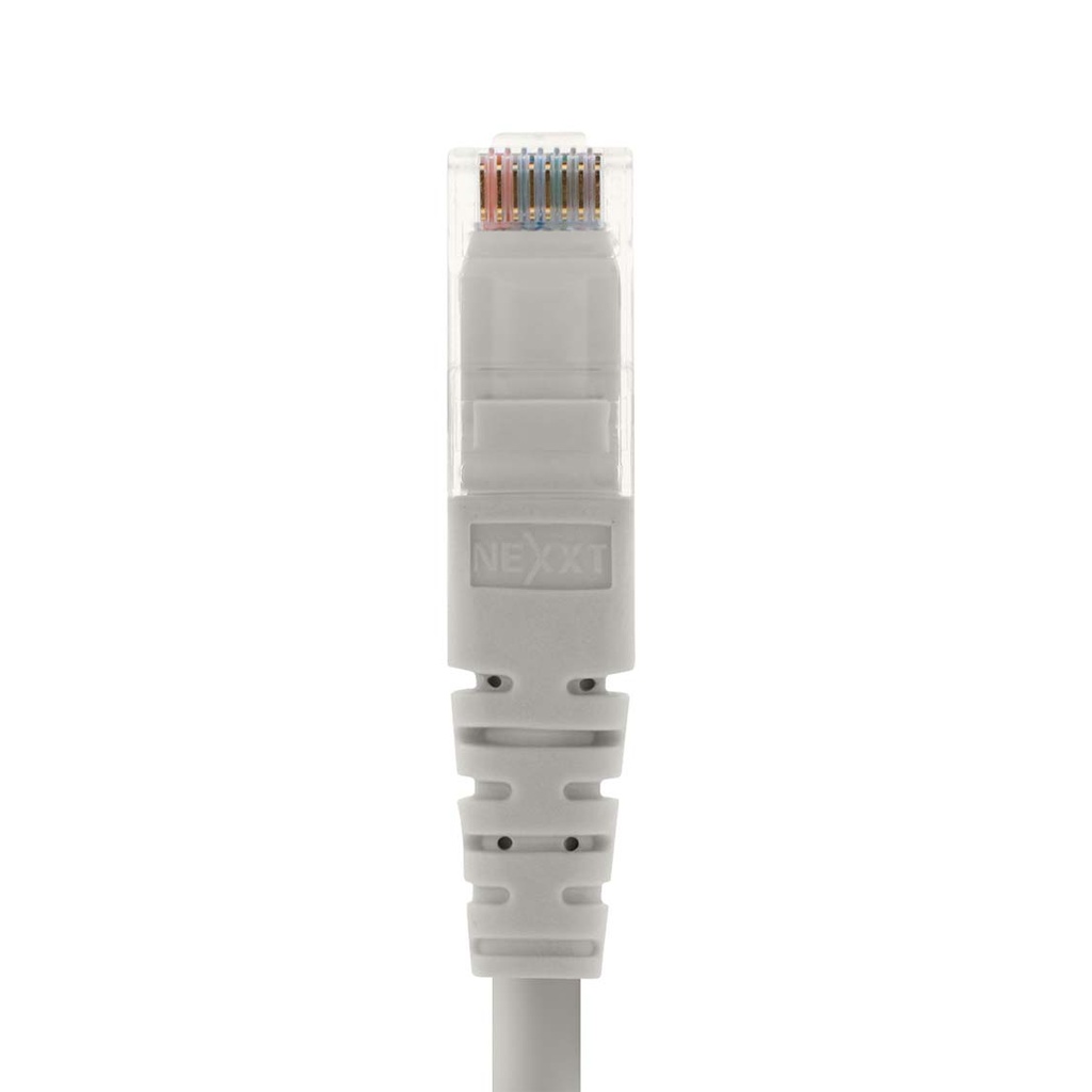 NEXXT PATCH CORD UTP CAT.6 24AWG MULTIFILAR CM 3FT GRIS  (AB361NXT01) - Nexxtsolutions