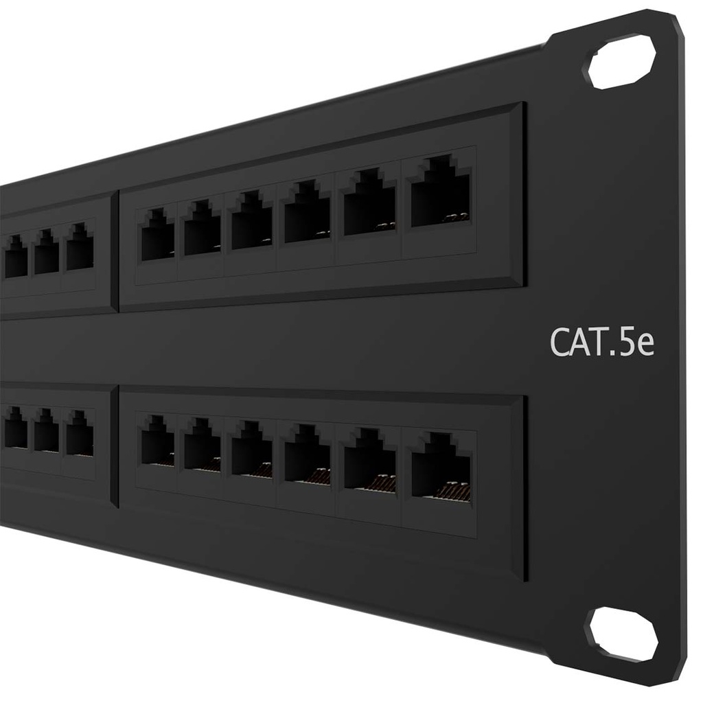 NEXXT PATCH PANEL PARA RACK CAT.5E 48P (AW190NXT11) - Pana Compu