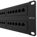 NEXXT PATCH PANEL PARA RACK CAT.5E 48P (AW190NXT11) - Pana Compu