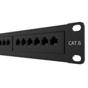 NEXXT PATCH PANEL U/UTP PARA RACK CAT6 4 PARES 24 PUERTOS - Nexxtsolutions