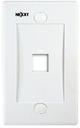 NEXXT PLACA DE PARED PARA CONECTORES KEYSTON 1 PTO WH - Abasteo