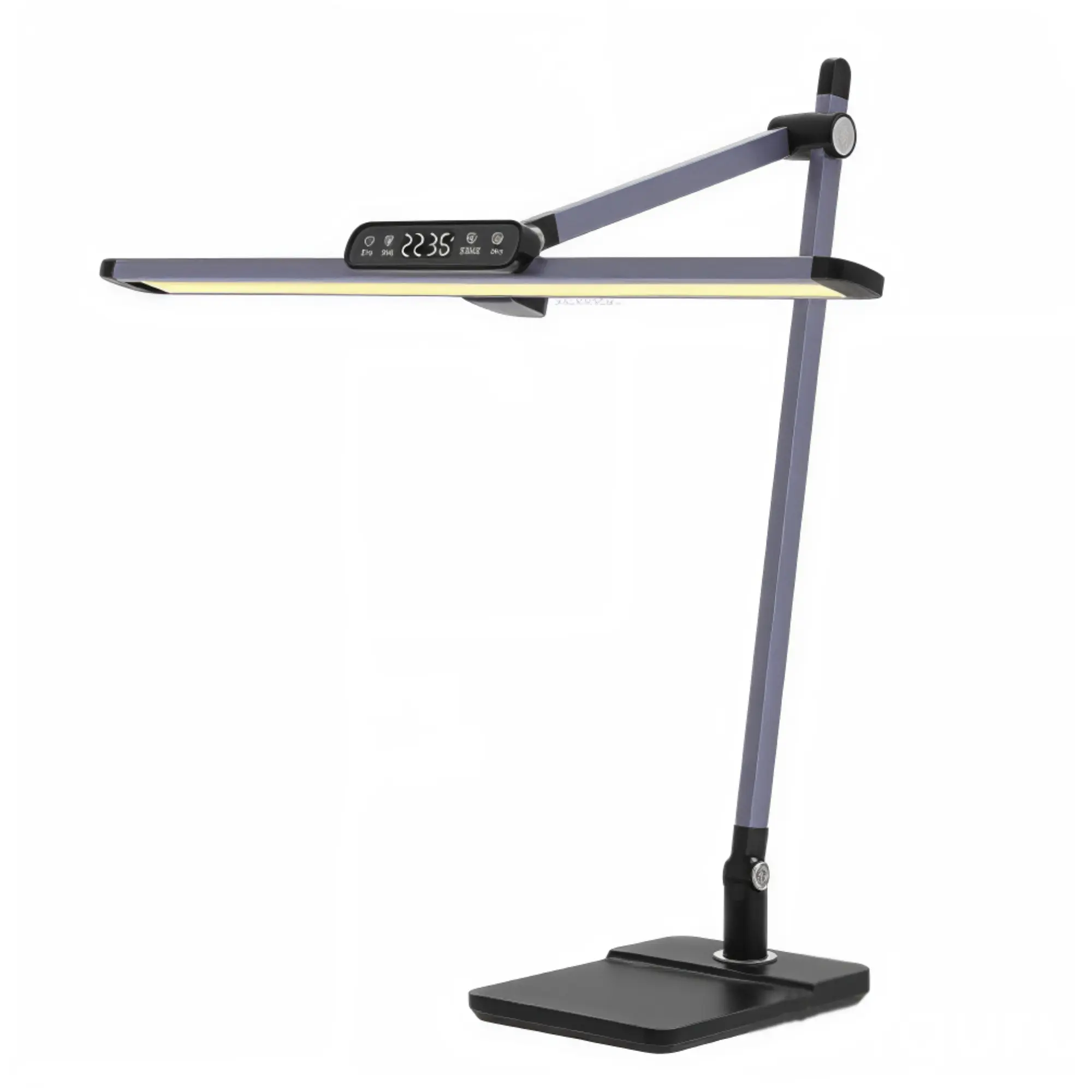ASTRA LAMPARA LED DE ESCRITORIO ALAMBRICA CON RELOJ DIGITAL - 212 Global