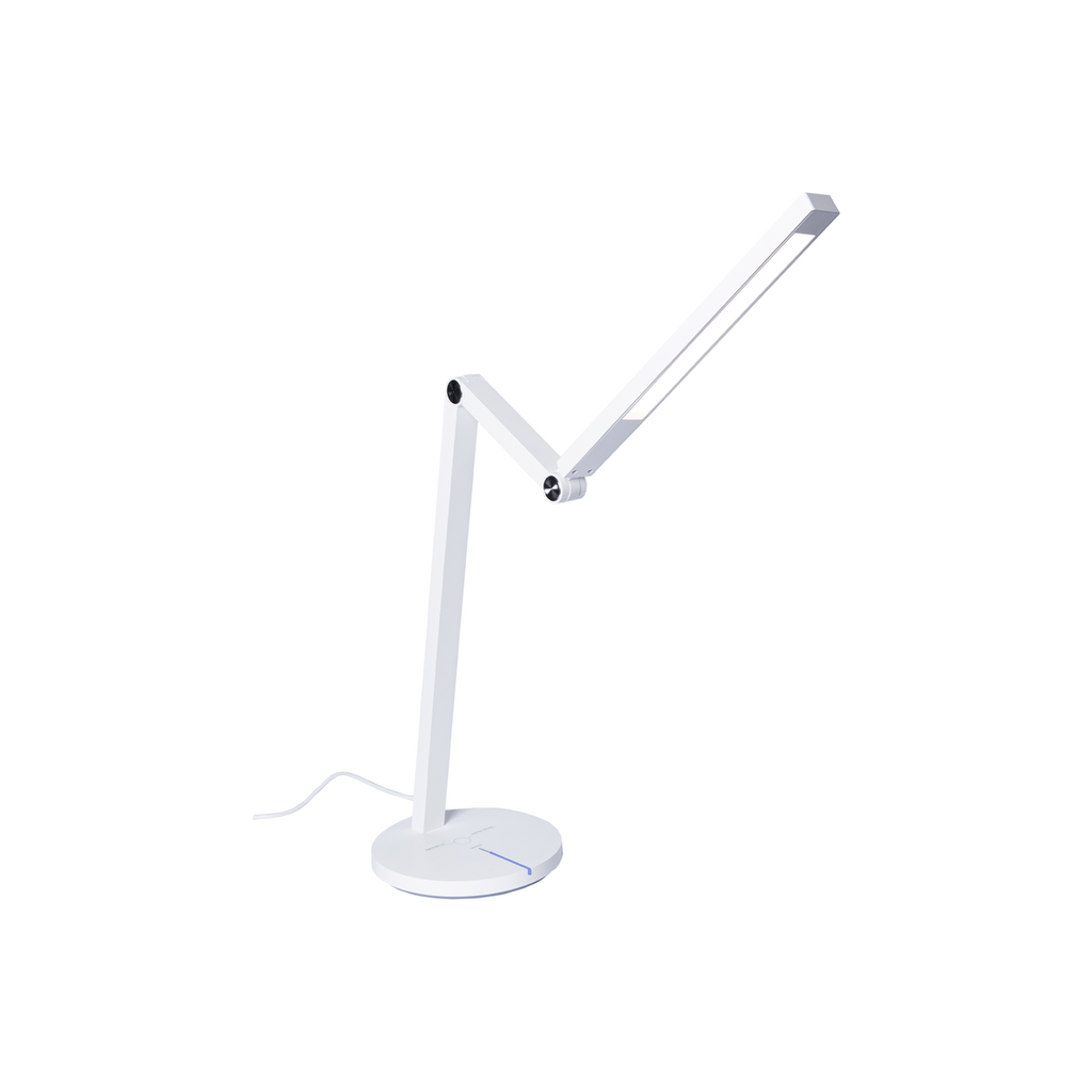 ASTRA LAMPARA LED DE ESCRITORIO CON PUERTO DE CARGA USB BLANCA - Titaniccenter.com