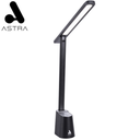 ASTRA LAMPARA LED DE ESCRITORIO RECARGABLE AJUSTABLE NEGRA - Electronica.com.ve