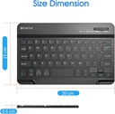 FINTIE TECLADO BLUETOOTH Y  ESTUCHE PARA IPAD Y SAMSUNG GALAXY BOOK - Fintie