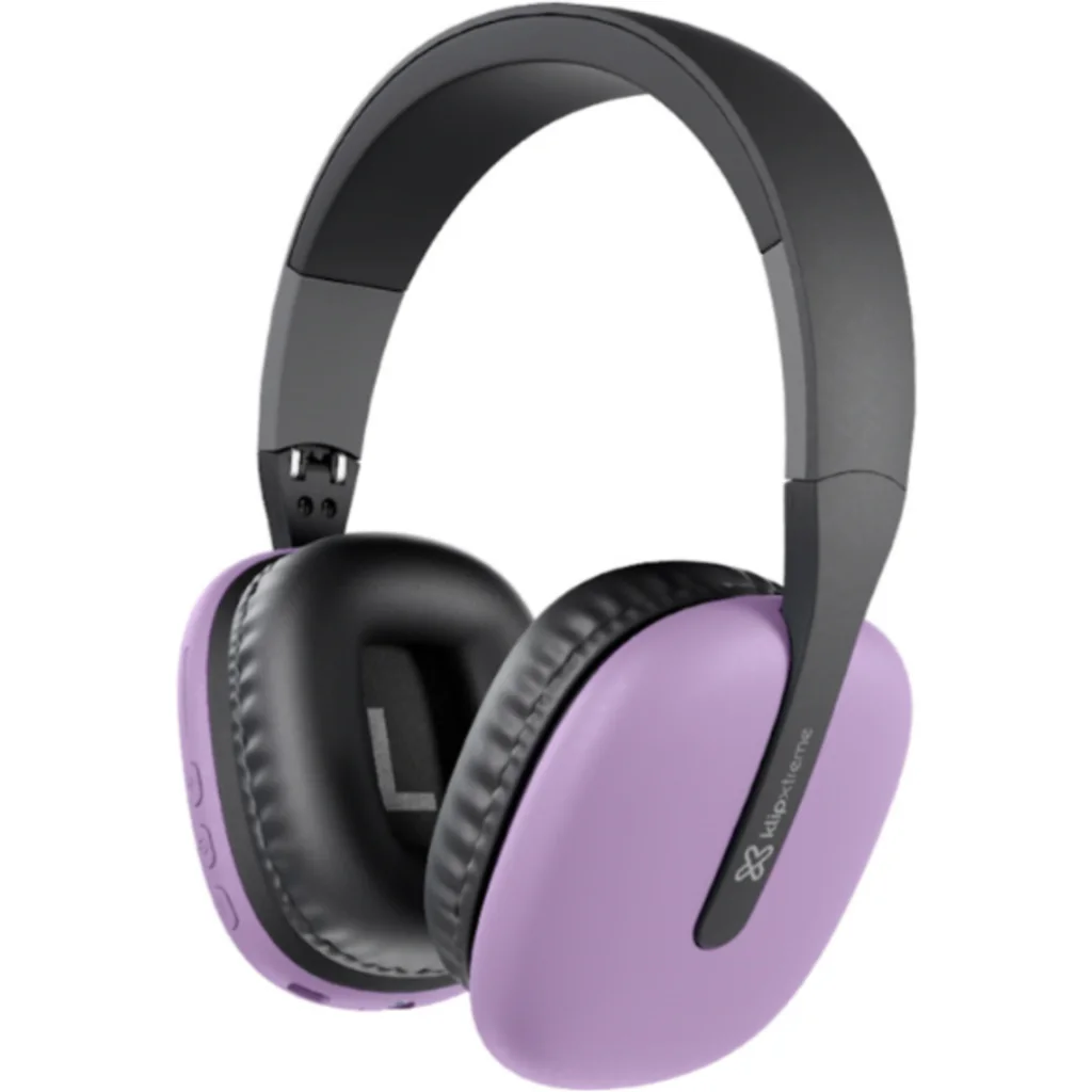 KLIPXTREME AUDIFONOS ZOUNDTUNE INALAMBRICOS BLUETOOTH PURPURA (KWH-010PR) - Tecnomas.cl