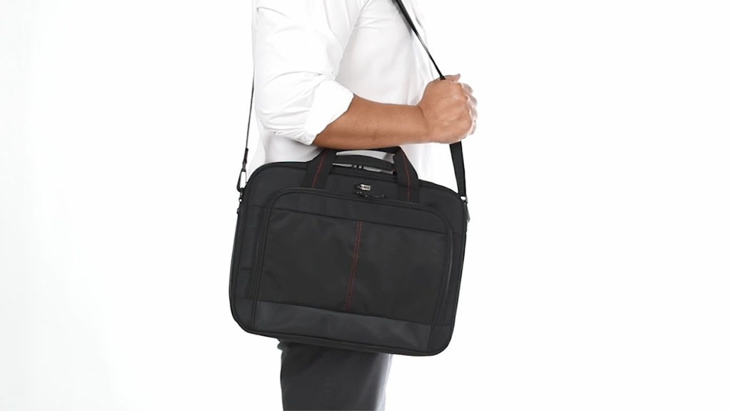 TARGUS MALENTIN PARA LAPTOP CLASICO DELGADO 15.6" NEGRO - Targus