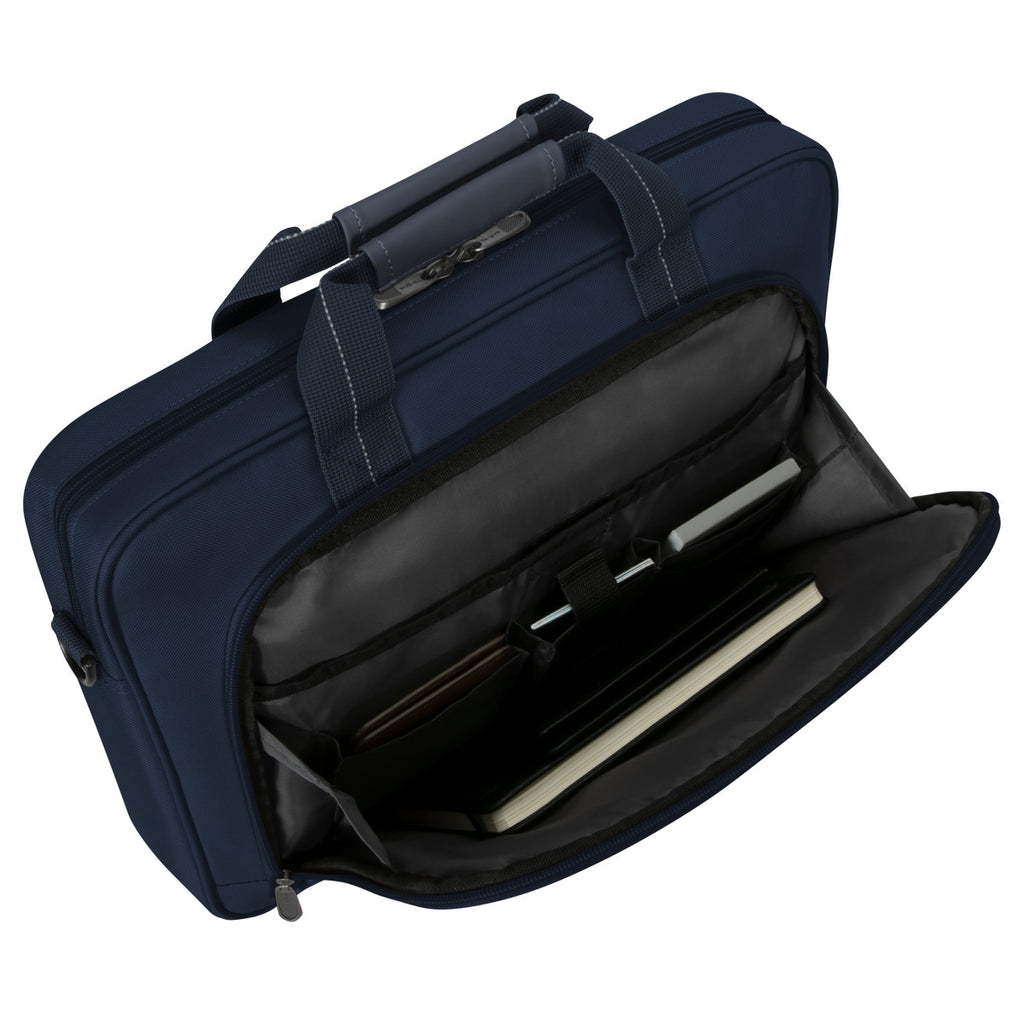 TARGUS MALETIN CLASICO DELGADO PARA LAPTOP 15" A 16" AZUL - Targus