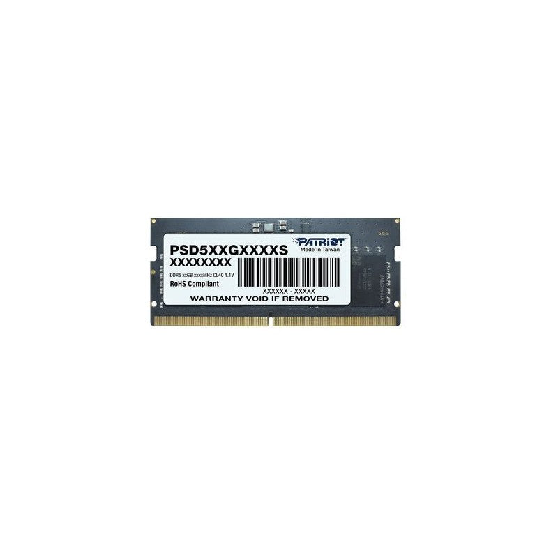 PATRIOT MEMORIA 16GB DDR5 SODIMM MODULO 5600 MT/s - B2BFLIX