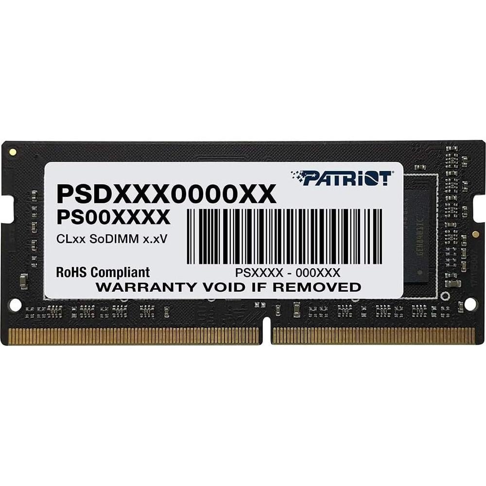 PATRIOT MEMORIA 8GB DDR4 SODIMM 3200MHz - Net Computadores