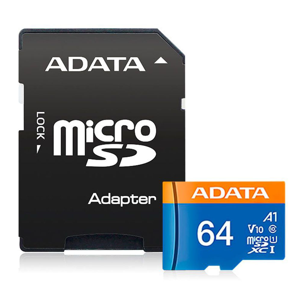 ADATA MEMORIA MICRO SDCXC UHS-I CLASS10 64GB 100/25 MB/s - Carrefour