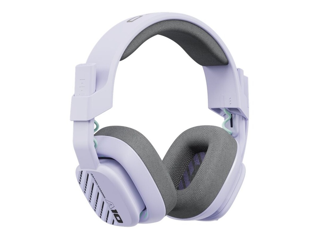 LOGITECH AUDIFONOS ASTRO A10 GEN 2 ALAMBRICO GAMING CON MICROFONO HQ RGB / LIGHTSPEED  LILA Y GRIS - PC Connection