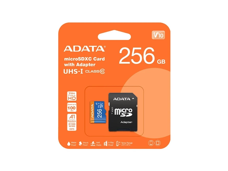ADATA MEMORIA MICRO SDXC UHS-I U3 V30 512GB 100/85 MB/s - PSC Computer