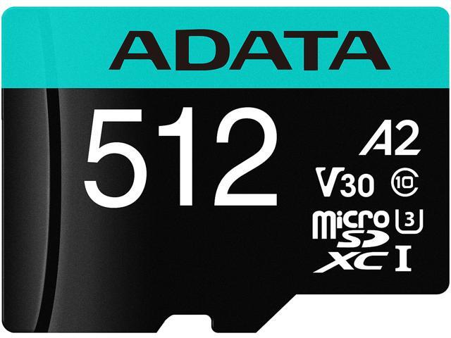 ADATA MEMORIA MICRO SDXC UHS-I U3 V30 512GB 100/85 MB/s - NeweggBusiness.com