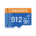 ADATA MEMORIA MICRO SDXC UHS-I U3 V30 512GB 100/85 MB/s - achemex
