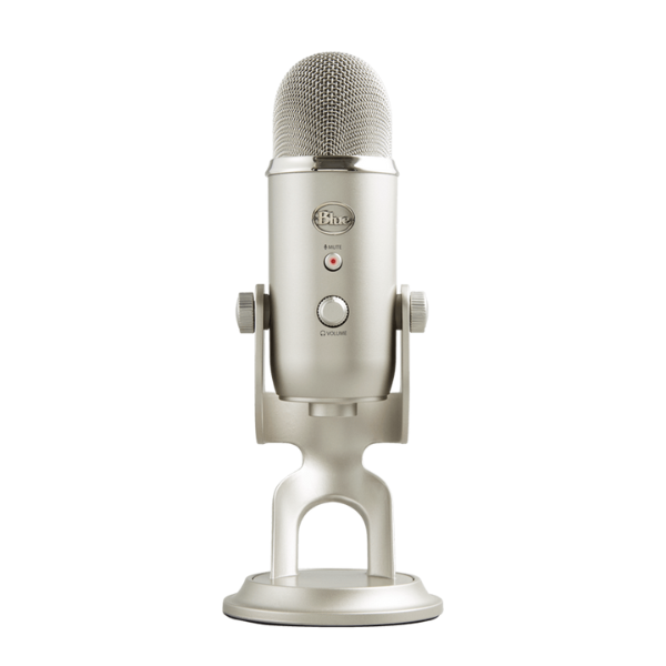 LOGITECH MICROFONO BLUE YETI NANO USB PLATEADO - Invid Computers