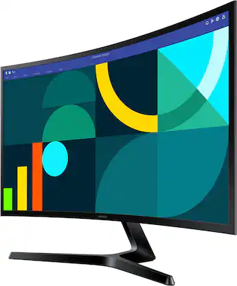 SAMSUNG MONITOR ESSENTIAL 27" FHD CURVED 100Hz - Best Buy