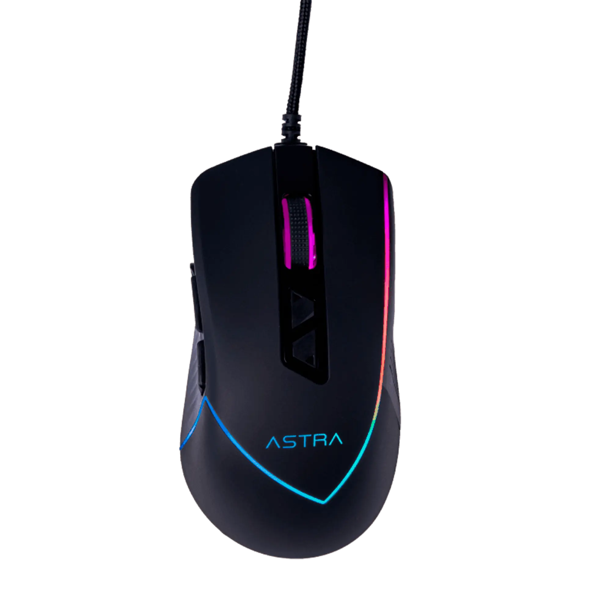 ASTRA MOUSE GAMING RGB ALAMBRICO USB 9 BOTONES DPI 12800 NEGRO - 212 Global